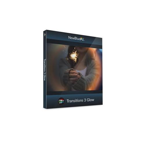  Adorama NewBlueFX Transitions 5 Glow Software Plug-In, Electronic Download TRA5GL