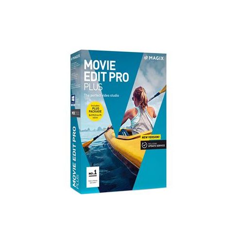  Adorama Magix Movie Edit Pro Plus Editing/Production Software, Boxed ANR007773BOX-T