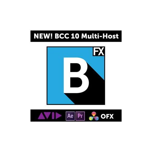  Adorama Boris FX Continuum Complete 10 Multi-Host License Upgrade from BCC 8/9, Download BCCMULTIAVX1000U