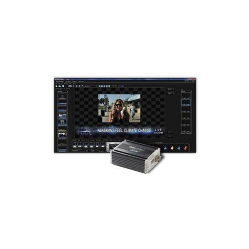  Adorama Datavideo CG-300 Character Generator Software Kit with TC-200 CG-300TC KIT