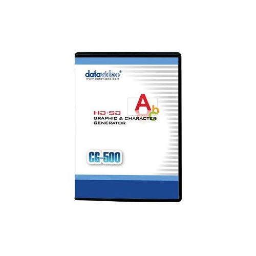  Adorama Datavideo CG-500 Character Software Generator with DeckLink 4K Extreme Card CG-500 KIT