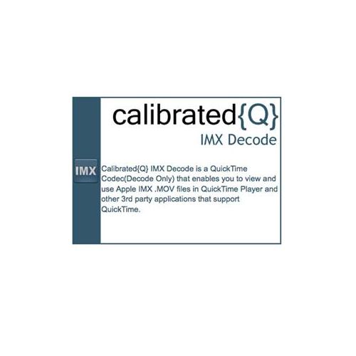  Calibrated Software CalibratedQ} IMX Decode for Windows - Adorama