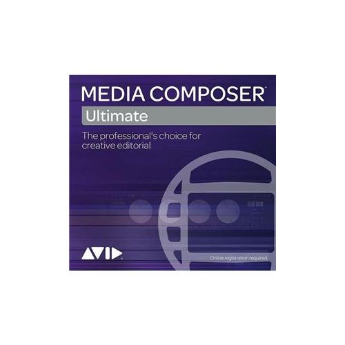  Adorama Avid Media Composer Ultimate Software, 1-Year Sub, Renewal, Edu, Download 9938-30070-00