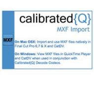 Calibrated Software CalibratedQ} MXF Import for OSX - Adorama