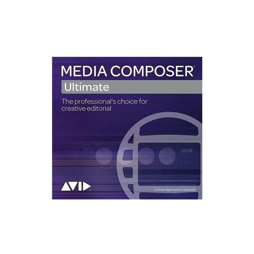  Adorama Avid Media Composer Ultimate Software, 1-Year Subscription, Electronic Download 9938-30116-00