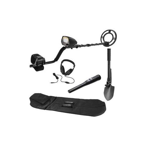  Adorama Barska Winbest Pursuit-200 Metal Detector, 10 Coil, Field Kit with Pinpointer BE12748