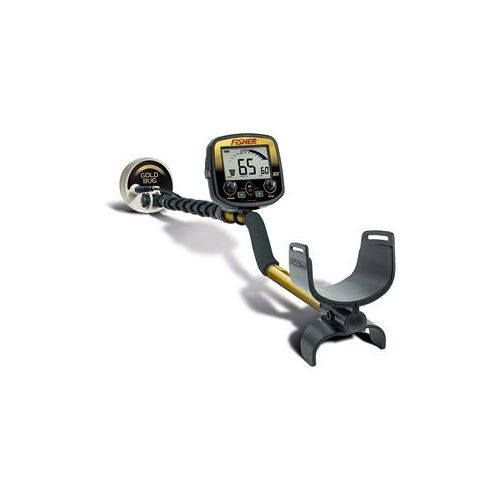  Adorama Fisher Research Labs Gold Bug Metal Detector, 5 DD Waterproof Coil, 19 kHz GOLDBUG