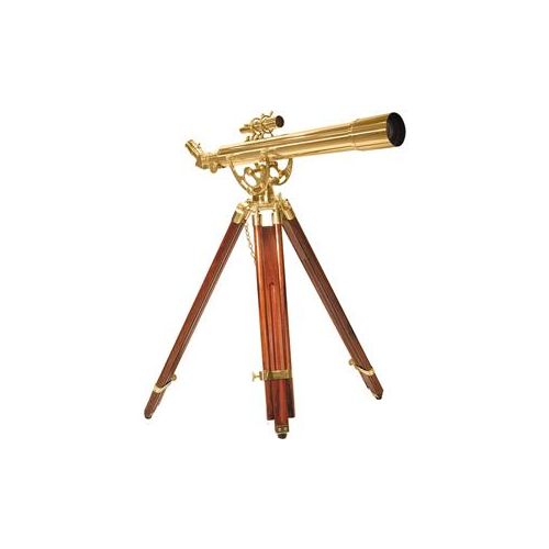  Adorama Barska 28x AnchorMaster 60mm Brass Refractor Telescope AE10822