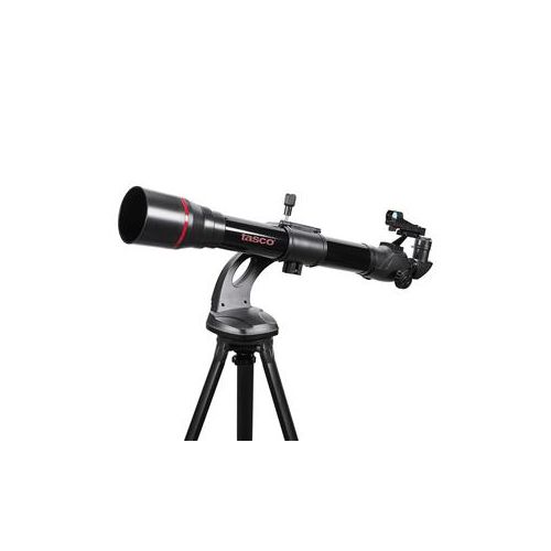  Adorama Tasco 70mm Refractor AZ Spacestation Telescope, Red Dot 49070800