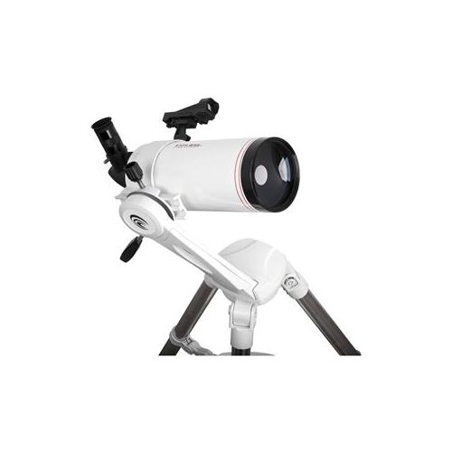  Adorama Explore Scientific FirstLight MAK100mm Telescope with Twlight Nano Mount, White FL-MC1001400TN