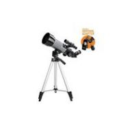 Adorama Travel Scope 70 DX Portable Refractor Telescope with Altazimuth Mount 22035