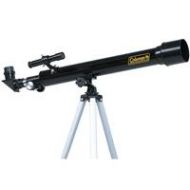 Adorama Coleman Astrowatch AT50 625x50 Refractor Telescope with 5x20 Finderscope AT50