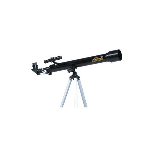  Adorama Coleman Astrowatch AT50 625x50 Refractor Telescope with 5x20 Finderscope AT50