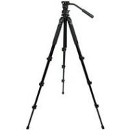 Adorama Celestron Regal Premium 4-section Aluminum Tripod with 2-Way Pan Head - Black 82052