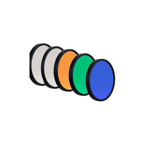  Adorama SBIG Custom Scientific 50mm Round LRGBC Filter Set 50-5500CIC