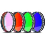 Adorama Baader Baader, RGB Filter Set 2 w/UV/IR Cut L-Filter (Optically Polished) FLRGB-2