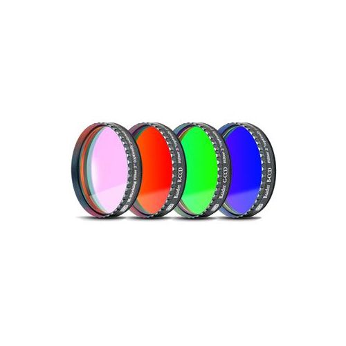  Adorama Baader Baader, RGB Filter Set 2 w/UV/IR Cut L-Filter (Optically Polished) FLRGB-2