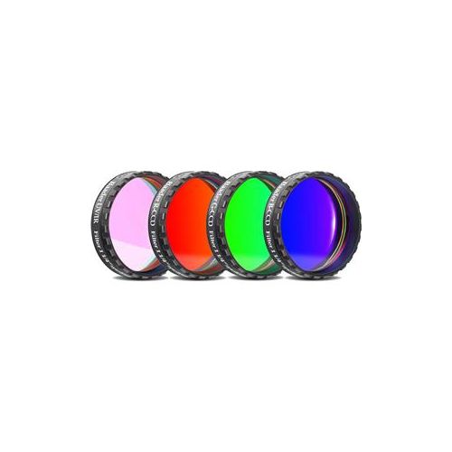  Adorama Baader Baader, RGB Filter Set 1 1/4 w/UV/IR Cut L-Filter (Optically Polished) FLRGB-1