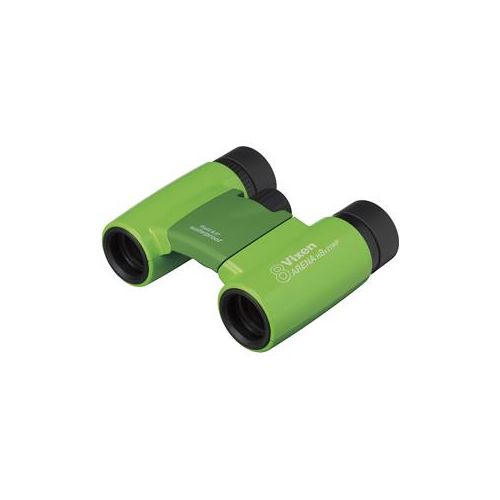  Adorama Vixen 8x21 Arena Roof Prism Binocular, 6.3 Degree Angle of View, Green 13504