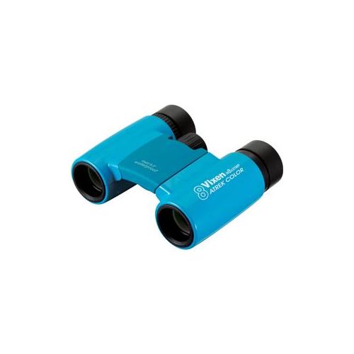  Adorama Vixen 8x21 Arena Roof Prism Binocular, 6.3 Degree Angle of View, Blue 13505