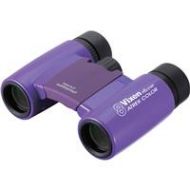 Adorama Vixen 8x21 Arena Roof Prism Binocular, 6.3 Degree Angle of View, Purple 13507