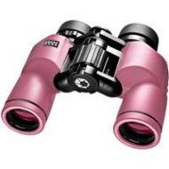 Adorama Barska 8x30 Crossover Porro Prism Binocular, 8.2 Degree Angle of View, Pink AB11522