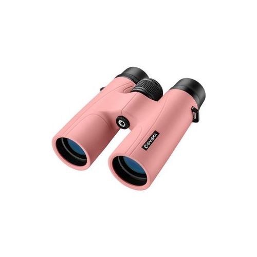  Adorama Barska 10x42 Crush Weather Resistant Roof Prism Binocular, 5.8 Deg AoV, Pink AB12976