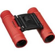 Adorama Tasco 10x25 Essentials Roof Prism Binocular, 5.5 Degree Angle of View, Red 168125R