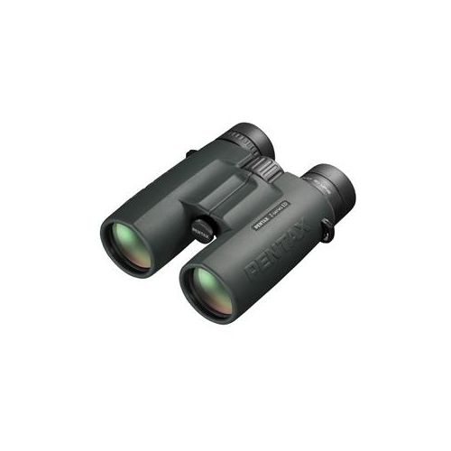  Adorama Pentax 10x43 ZD Series ED Roof Prism Binocular, 6.0 Degree Angle of View, Green 62702