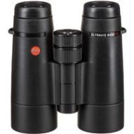 Adorama Leica 8x42 Ultravid HD Plus Roof Prism Binocular, 7.4 Deg Angle of View, Black 40093
