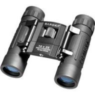 Adorama Barska 10x25 Lucid View Roof Prism Binocular, 5.75 Degree Angle of View, Black AB10111