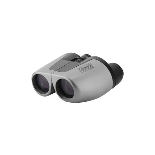  Adorama Coleman 10-30x25 Porro Prism Zoom Binocular, 3.0-1.6 Deg Angle of View, Gray CZ103025