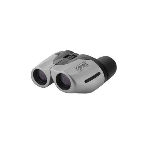  Adorama Coleman 10-40x21 Porro Prism Zoom Binocular, 2.0-0.9 Deg Angle of View, Gray CZ104021