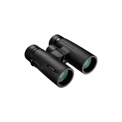  Adorama Olympus 10x42 PRO Ser. ED Roof Prism Binocular, 6.2 Degree Angle of View, Black V501021BU000