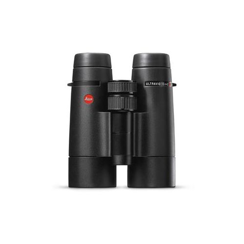  Adorama Leica 10x42 Ultravid HD Plus Roof Prism Binocular, 6.3 Deg Angle of View, Black 40094