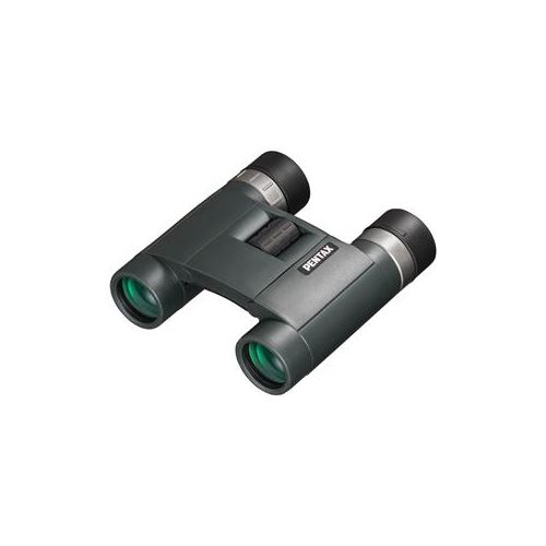  Adorama Pentax 10x25 AD Series Roof Prism Binocular, 5.0 Degree Angle of View, Black 62882