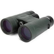 Adorama Celestron 10x42 Nature DX Roof Prism Binocular, 5.8 Degree Angle of View, Green 71333