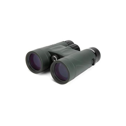  Adorama Celestron 10x42 Nature DX Roof Prism Binocular, 5.8 Degree Angle of View, Green 71333