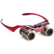 Adorama KabukiGlasses KG-L413 4x13mm Theater/Opera Glasses, Burgundy KG-L413R