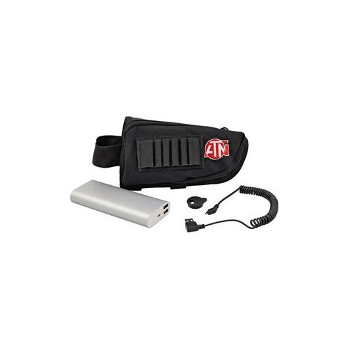  Adorama ATN 1600mAh Extended-Life Battery Pack with USB Cable, Cap & Neck Strap Holder ACMUBAT160N