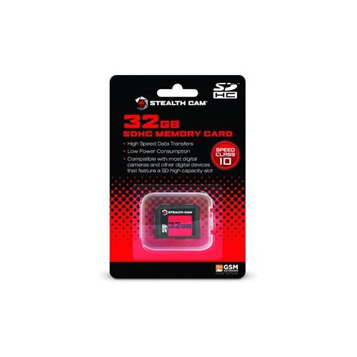  Stealth Cam 32GB SD Memory Card, Single Pack STC-32GB - Adorama