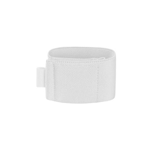  Adorama Wireless Mic Belts 10 Ankle Belt for Wireless Transmitters and Receivers, White BELT-10-W