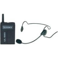 Adorama VocoPro Nuvoice ULBP-580 Bodypack Transmitter with Headset Mic, Frequency P UHBP-580-P