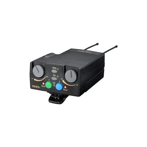  Adorama Telex TR-82N 2-CH Narrow Band Binaural Transceiver with A4M Jack, H3: 500-518MHz F.01U.351.397