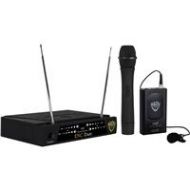 Adorama Nady Encore Duet Dual Wireless Combo System, B & D Band ENCORE DUET HT/LT/O/B/D