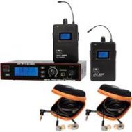 Adorama Galaxy Audio AS-1410-2M In-Ear Twin Pack Monitor System, EB10, M: 516 to 558MHz AS-1410-2M