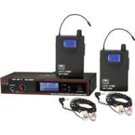 Adorama Galaxy Audio AS-1106-2N In-Ear Twin Pack Monitor System, EB6, N: 518 to 542MHz AS-1106-2N