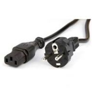 Adorama Lectrosonics 21642 Female IEC320 to Euro CEE 7/7 (Schuko) Plug AC Power Cord 21642