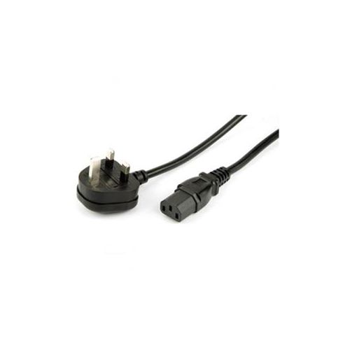  Adorama Lectrosonics 21643 Female IEC320 to UK BS 1363 Plug AC Power Cord 21643