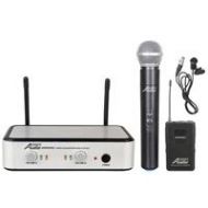 Adorama Audio 2000s AWR6035UL UHF 2-Channel Wireless Handheld/Lavalier Microphone System AWM6035UL